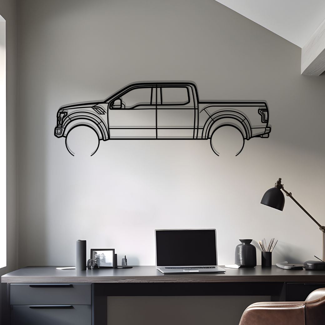 2019 Ranger Raptor Metal Silhouette