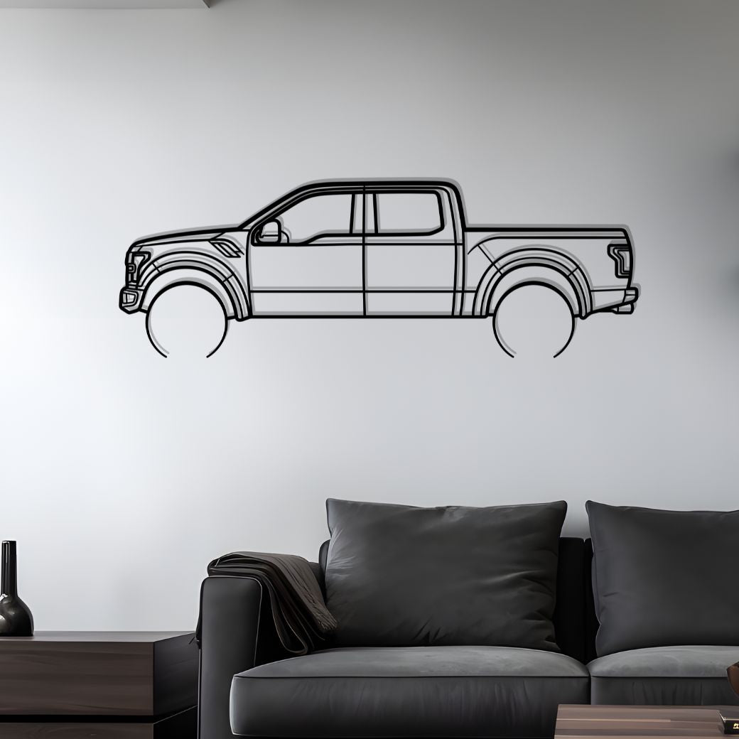 2019 Ranger Raptor Metal Silhouette
