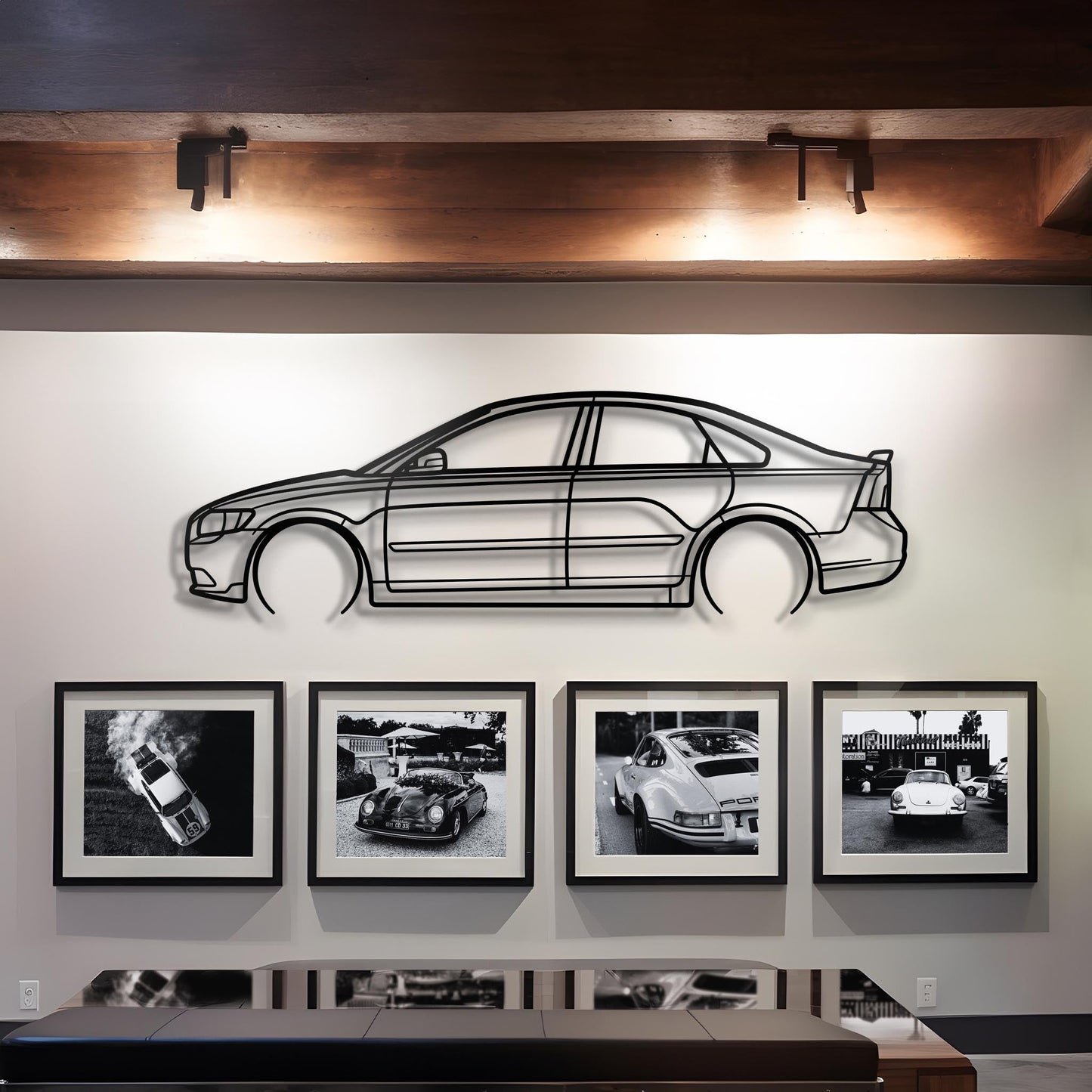 2008 S40 Metal Silhouette