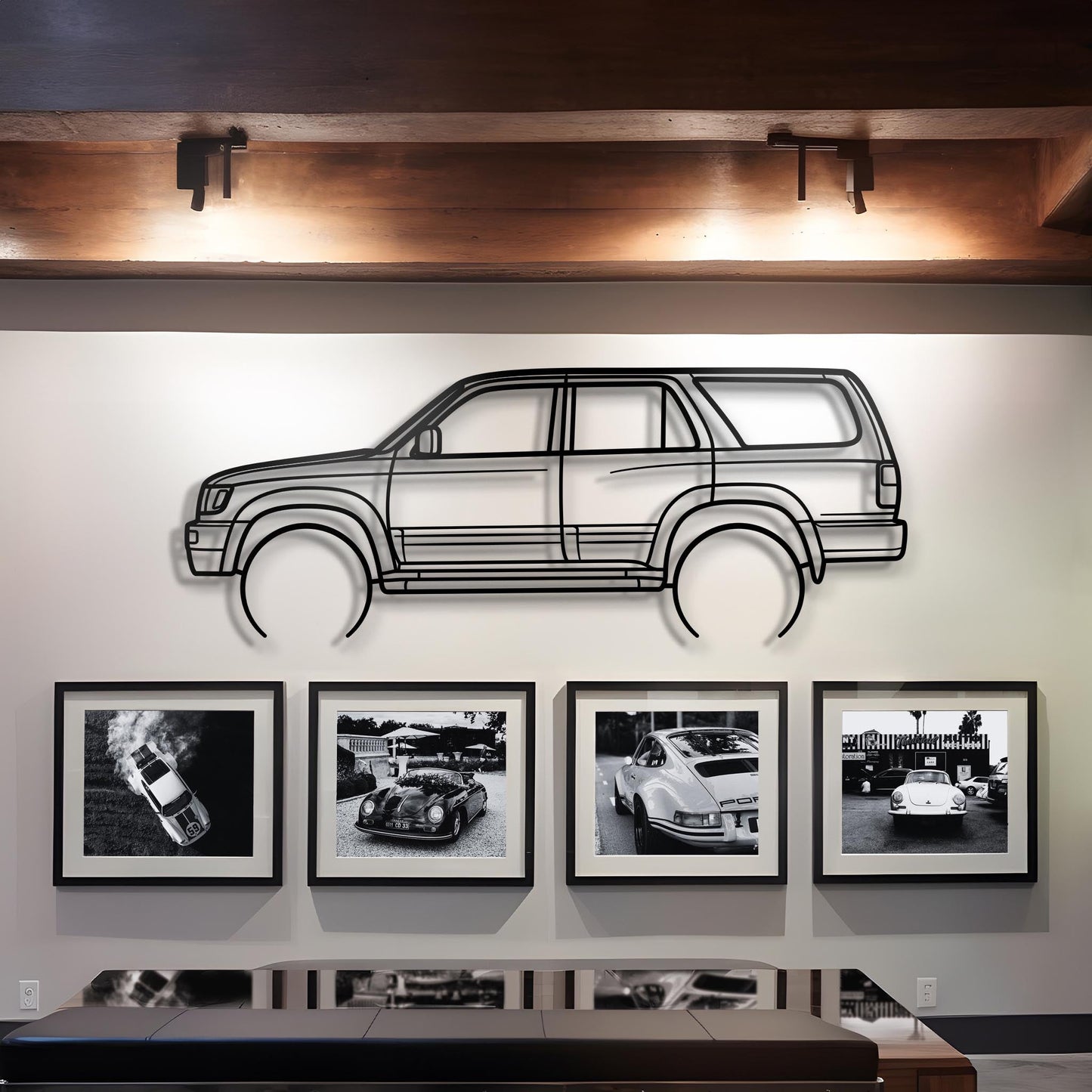 1999 4Runner Metal Silhouette