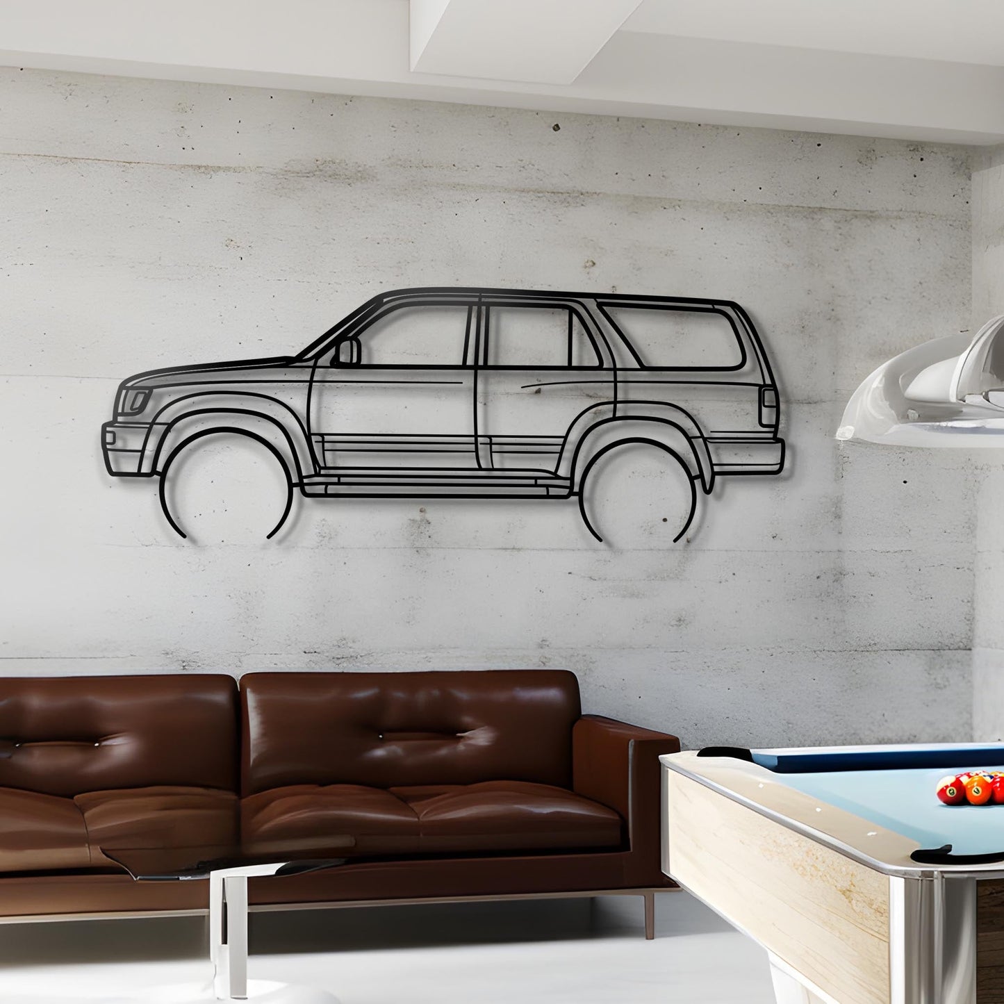 1999 4Runner Metal Silhouette
