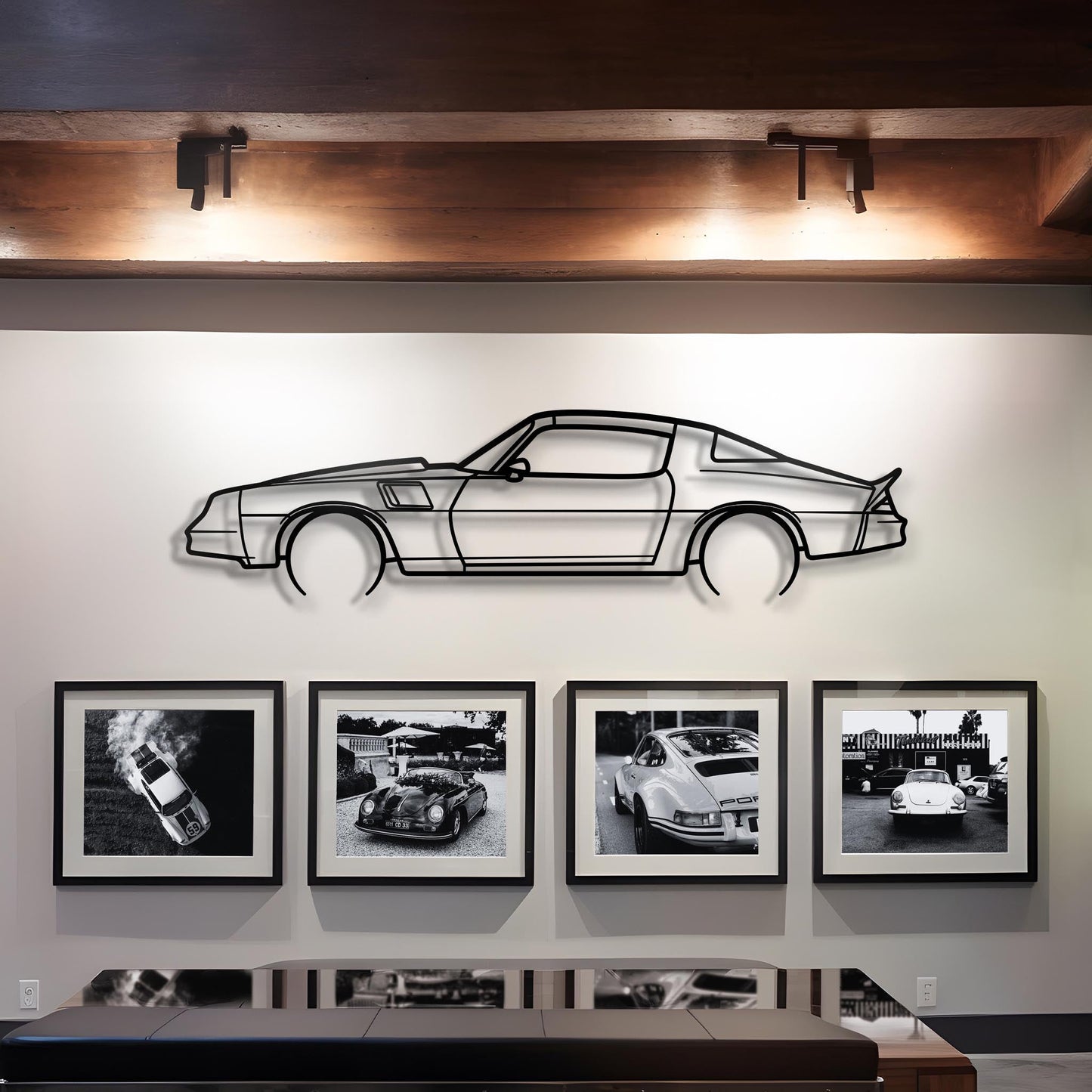 1980 Camaro Metal Silhouette