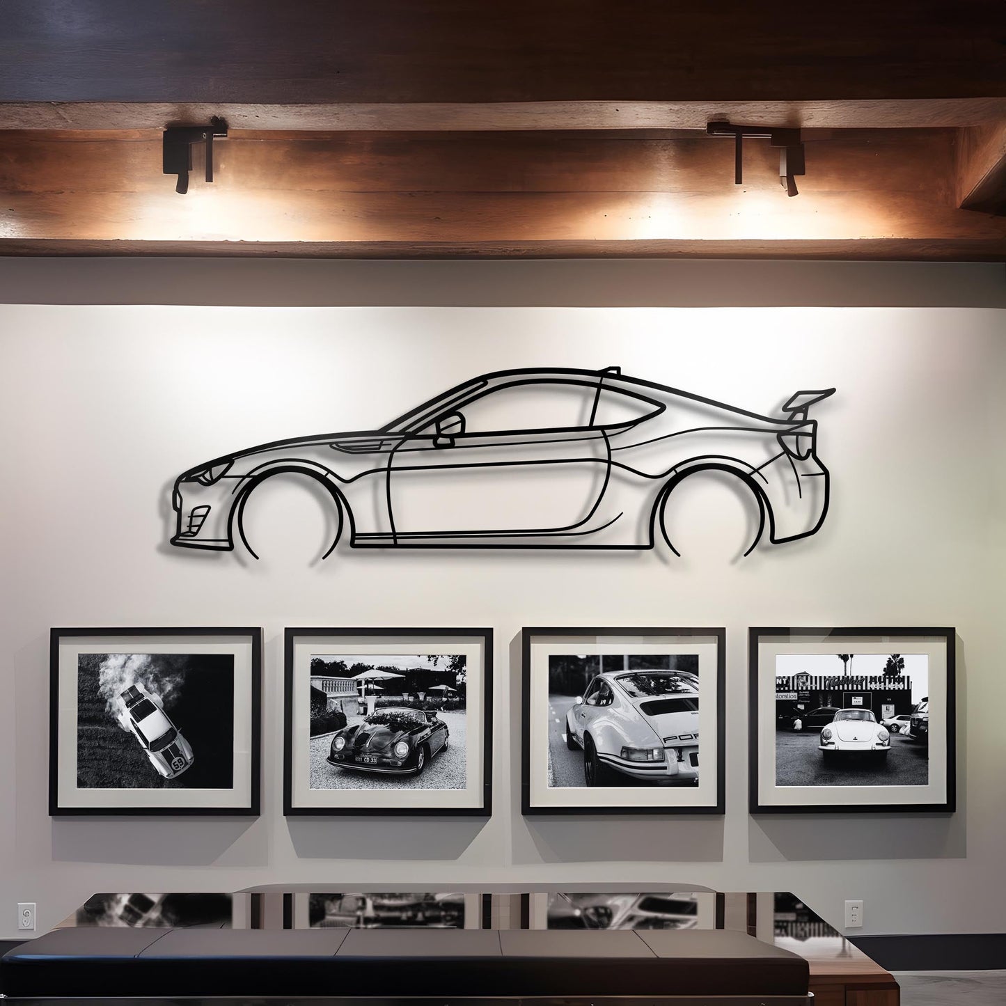 2019 BRZ Metal Silhouette