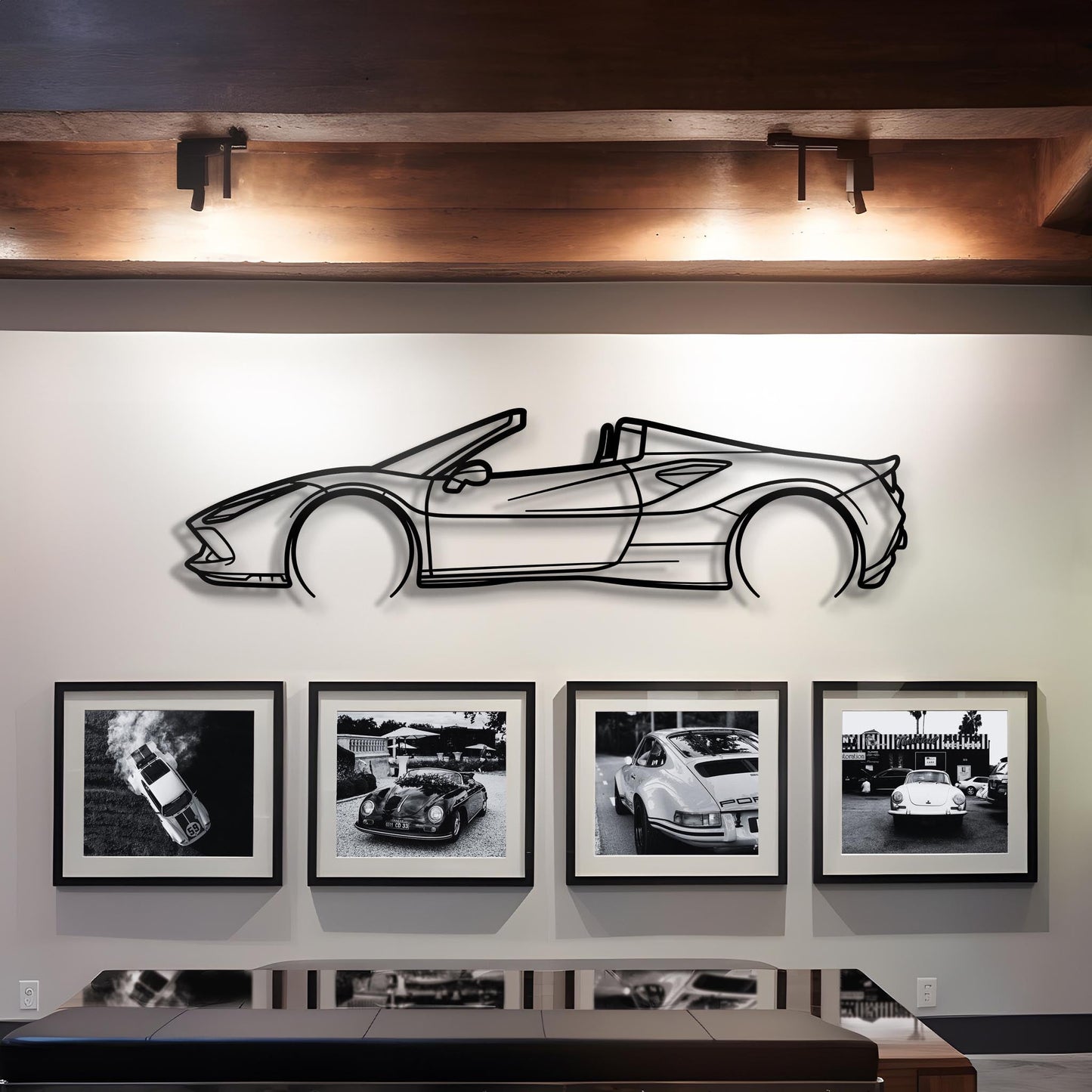 {{product.title}} Steel Wall Art — Custom Laser Cut Silhouettes by {{shop.name}}