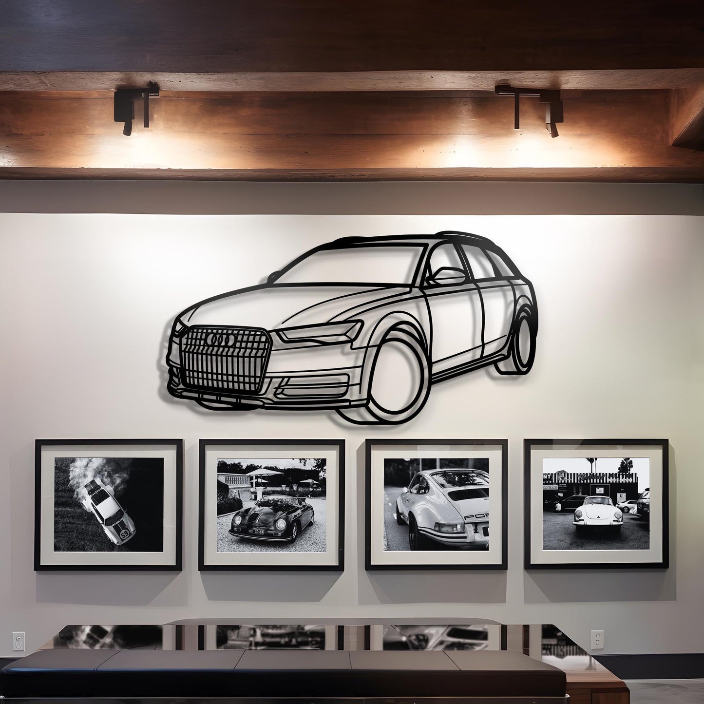 2016 Allroad Quattro Diagonal Metal Silhouette