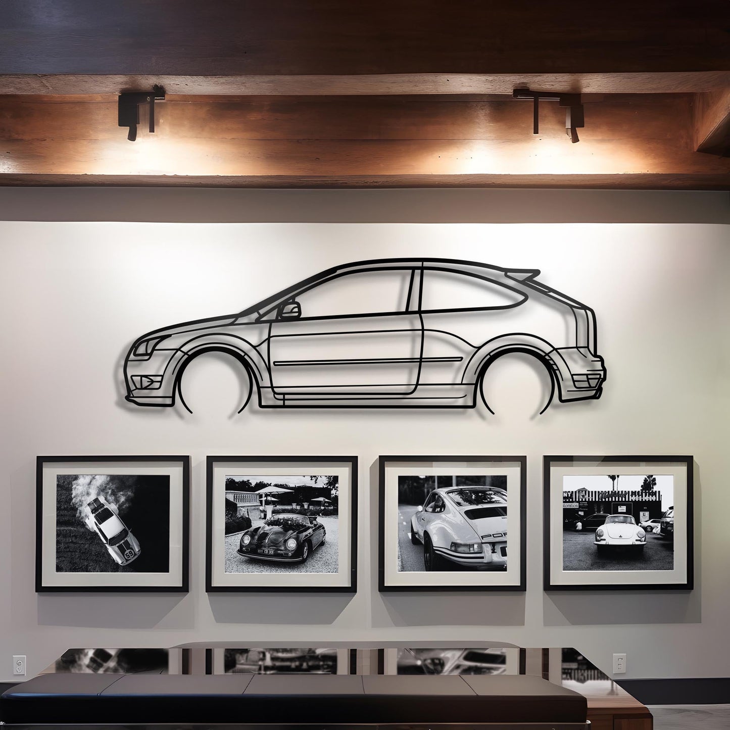 2006 Focus ST Metal Silhouette