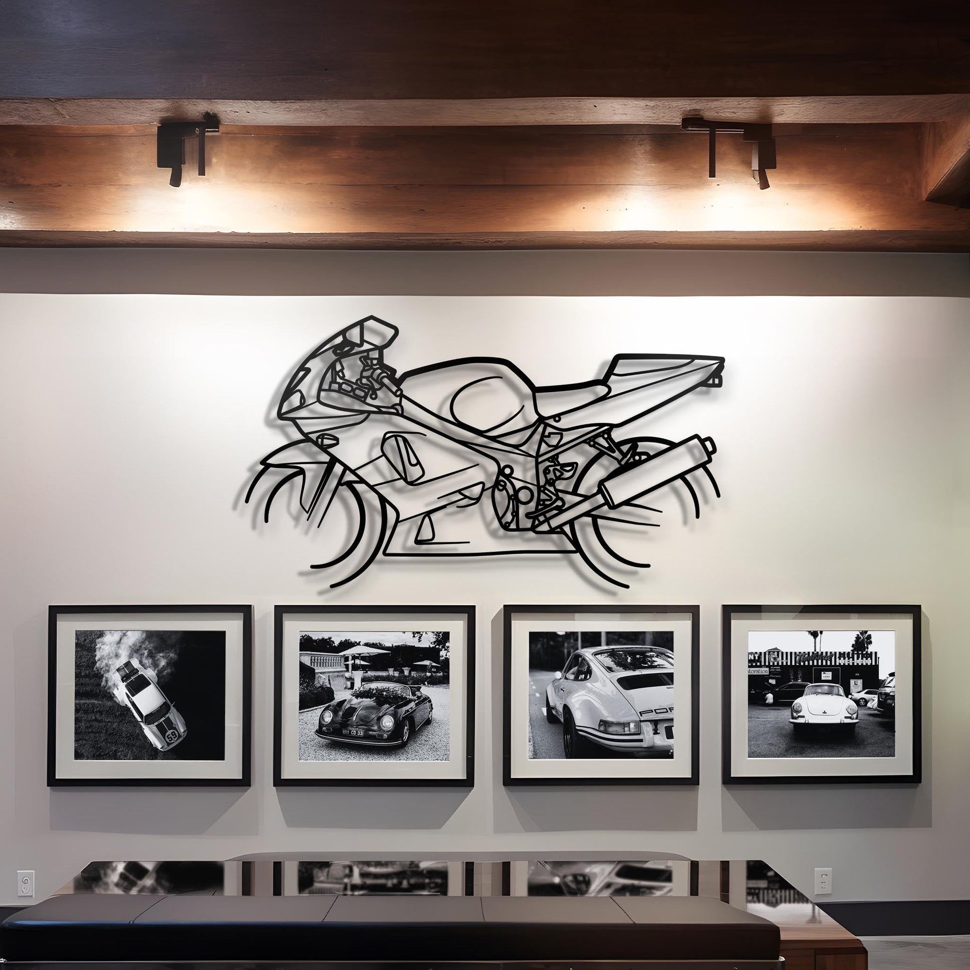 {{product.title}} Steel Wall Art — Custom Laser Cut Silhouettes by {{shop.name}}