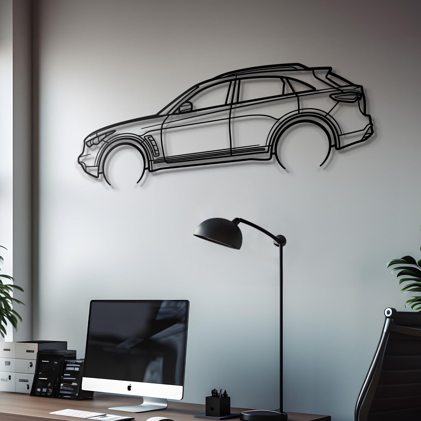 2009 FX50S Metal Silhouette