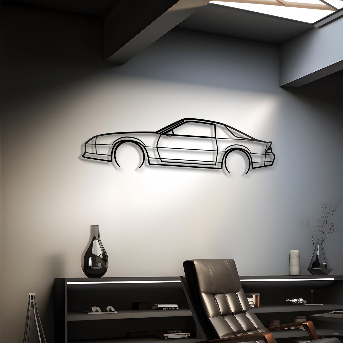 1989 Camaro RS Metal Silhouette