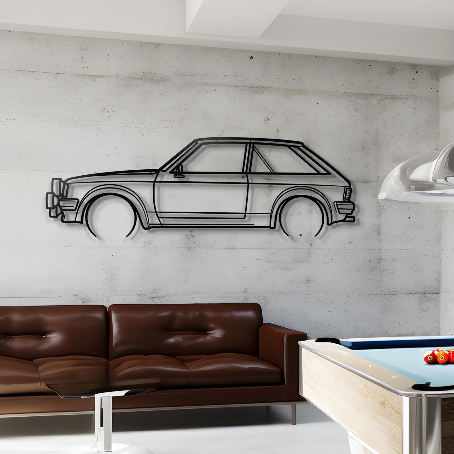 1978 Talbot Sunbeam Metal Silhouette
