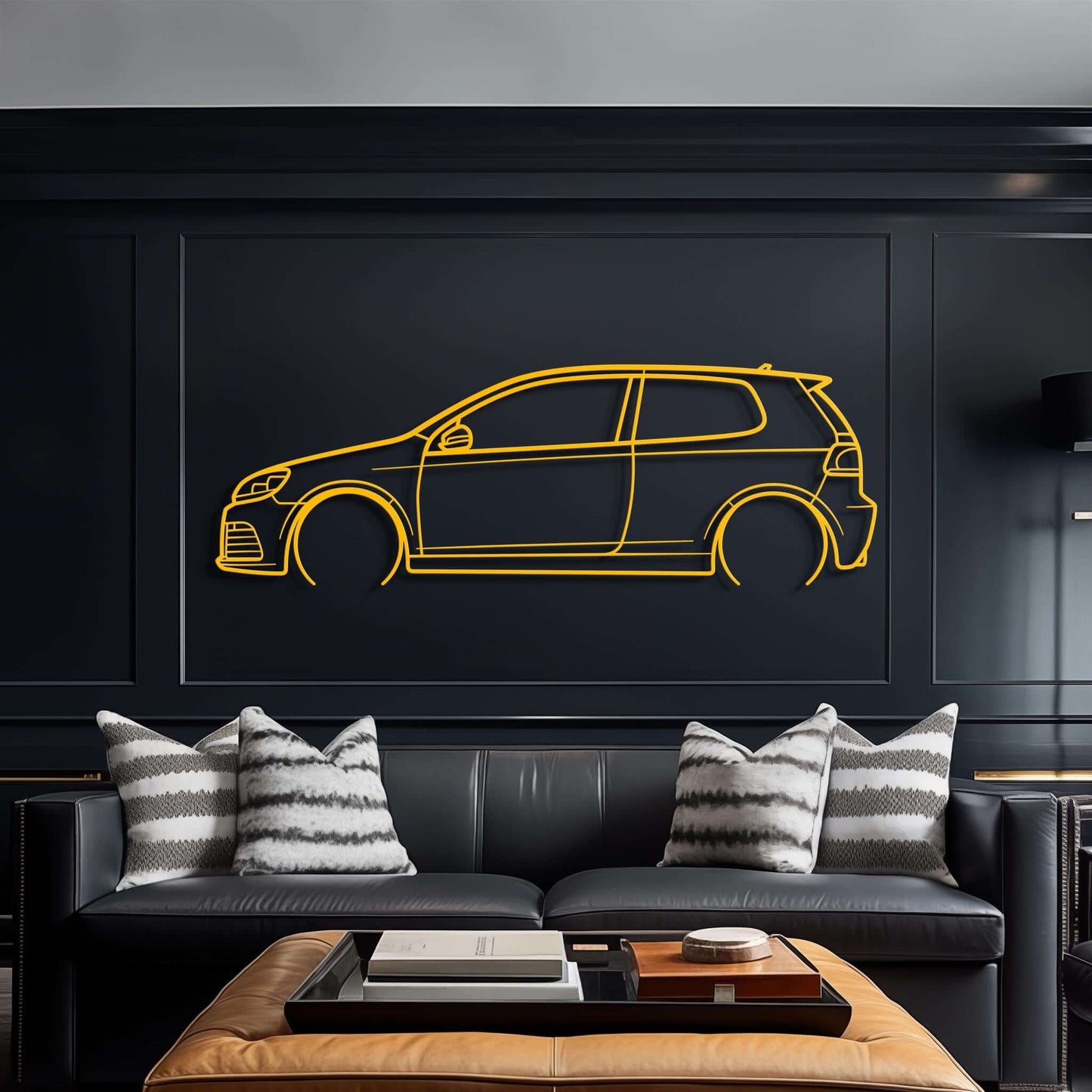 {{product.title}} Steel Wall Art — Custom Laser Cut Silhouettes by {{shop.name}}