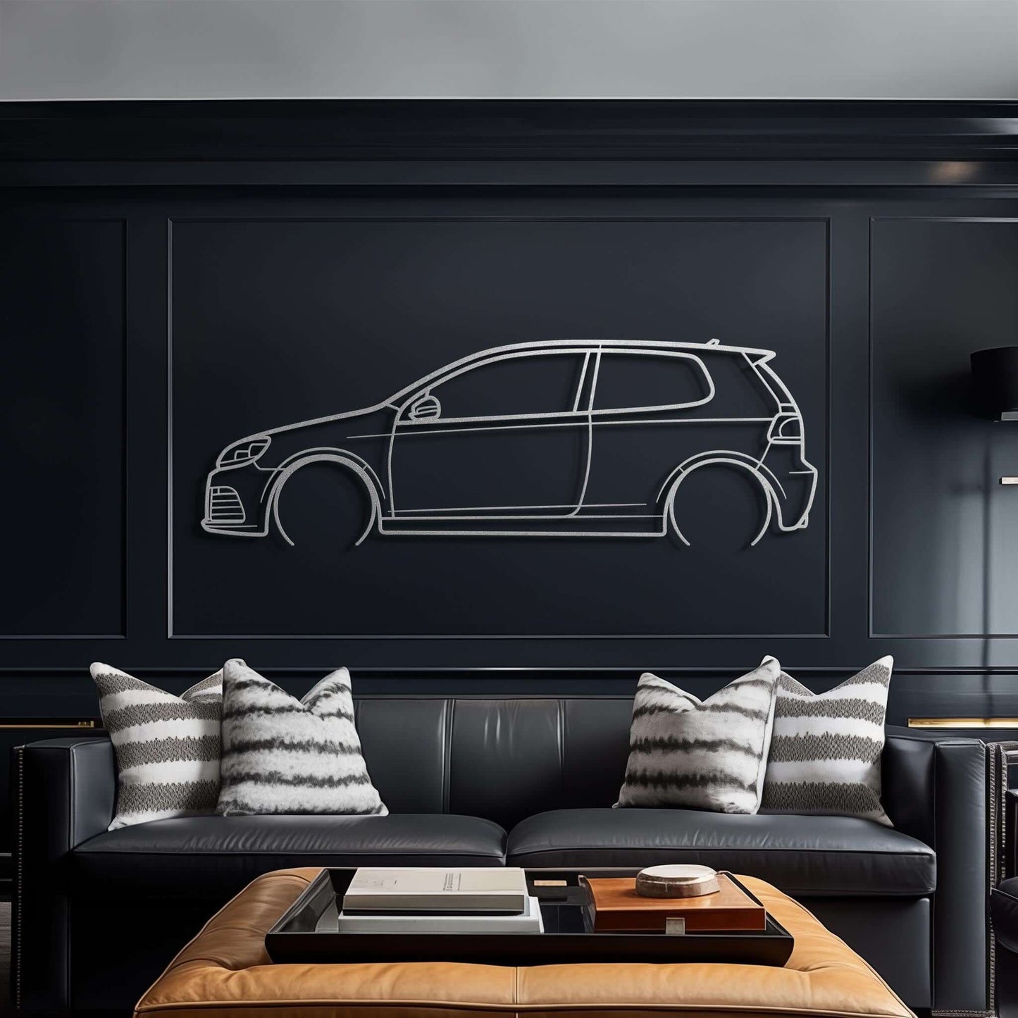 {{product.title}} Steel Wall Art — Custom Laser Cut Silhouettes by {{shop.name}}