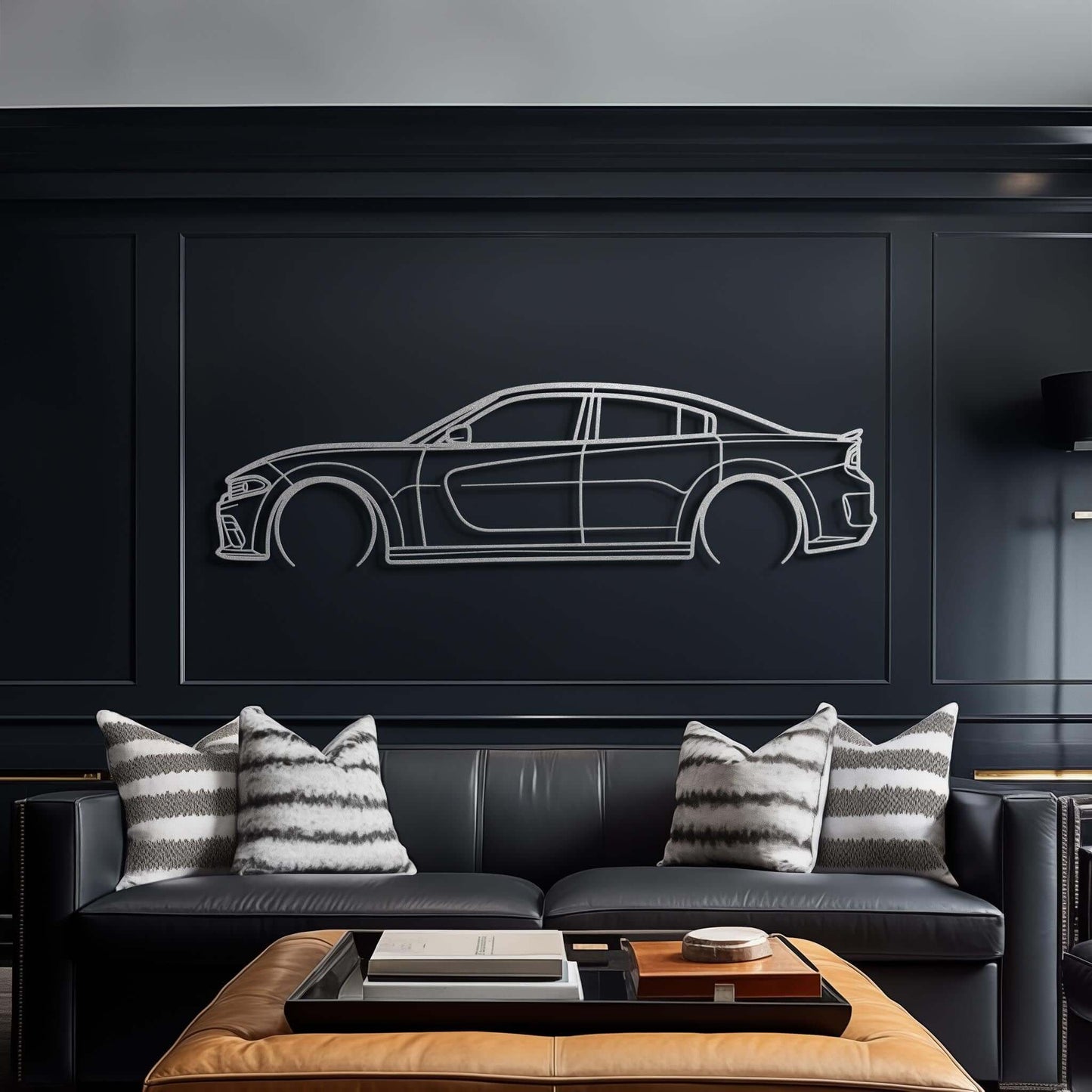 {{product.title}} Steel Wall Art — Custom Laser Cut Silhouettes by {{shop.name}}