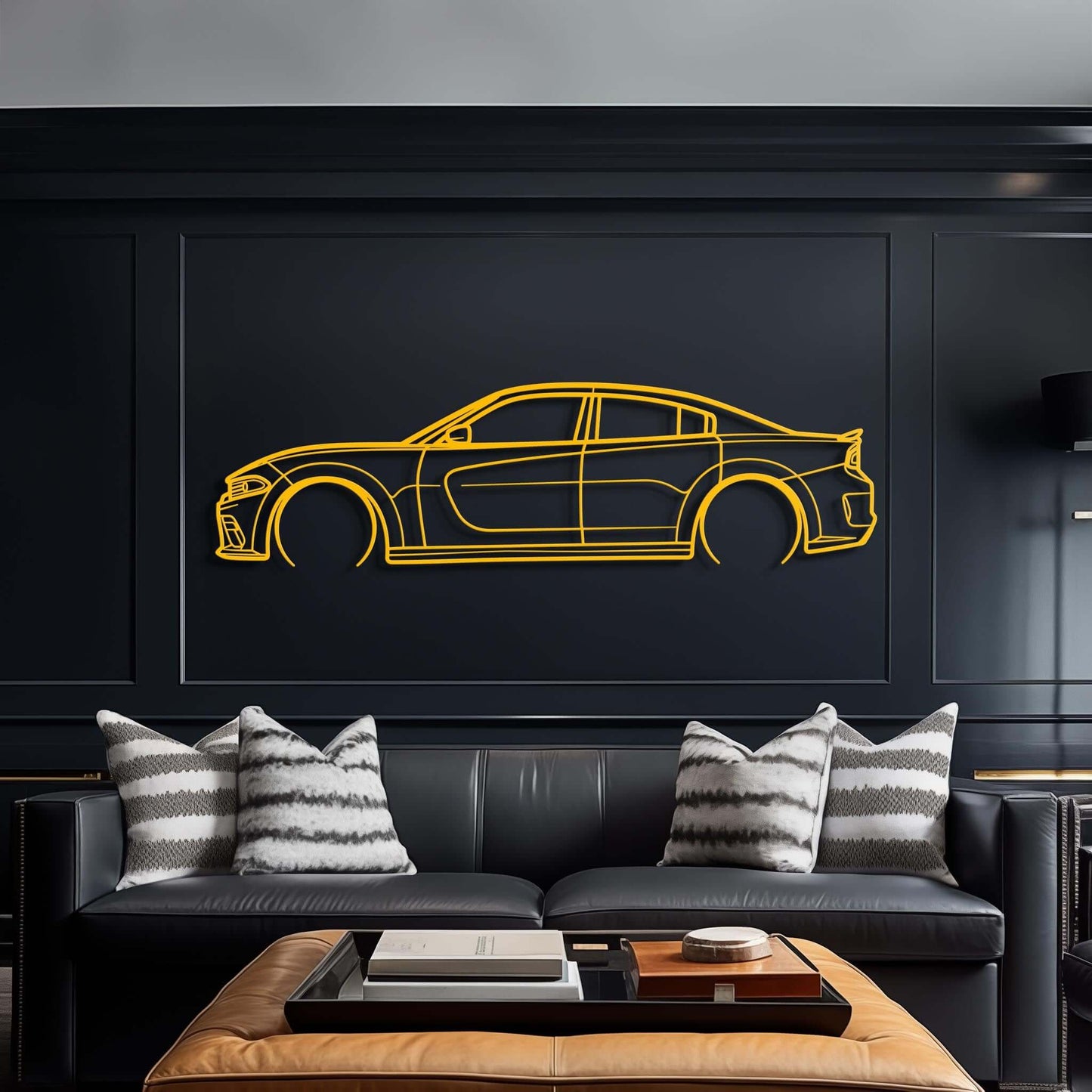{{product.title}} Steel Wall Art — Custom Laser Cut Silhouettes by {{shop.name}}