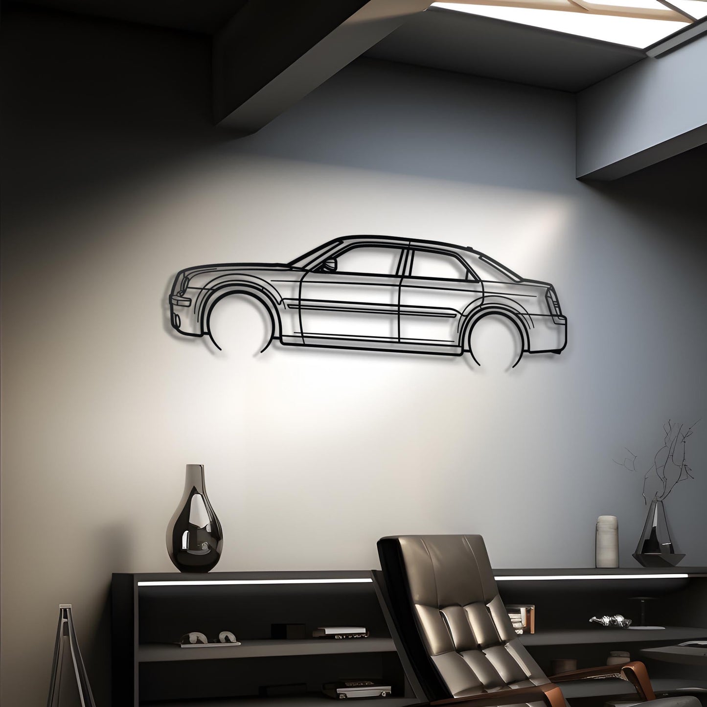 2010 300C Metal Silhouette