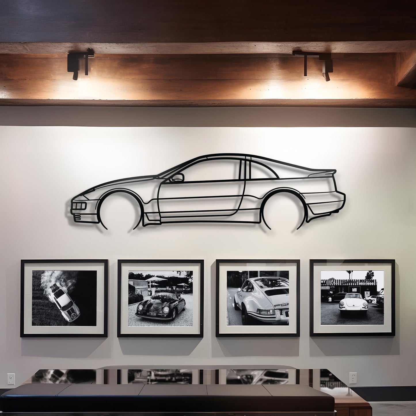 1991 Fairlady Z Metal Silhouette