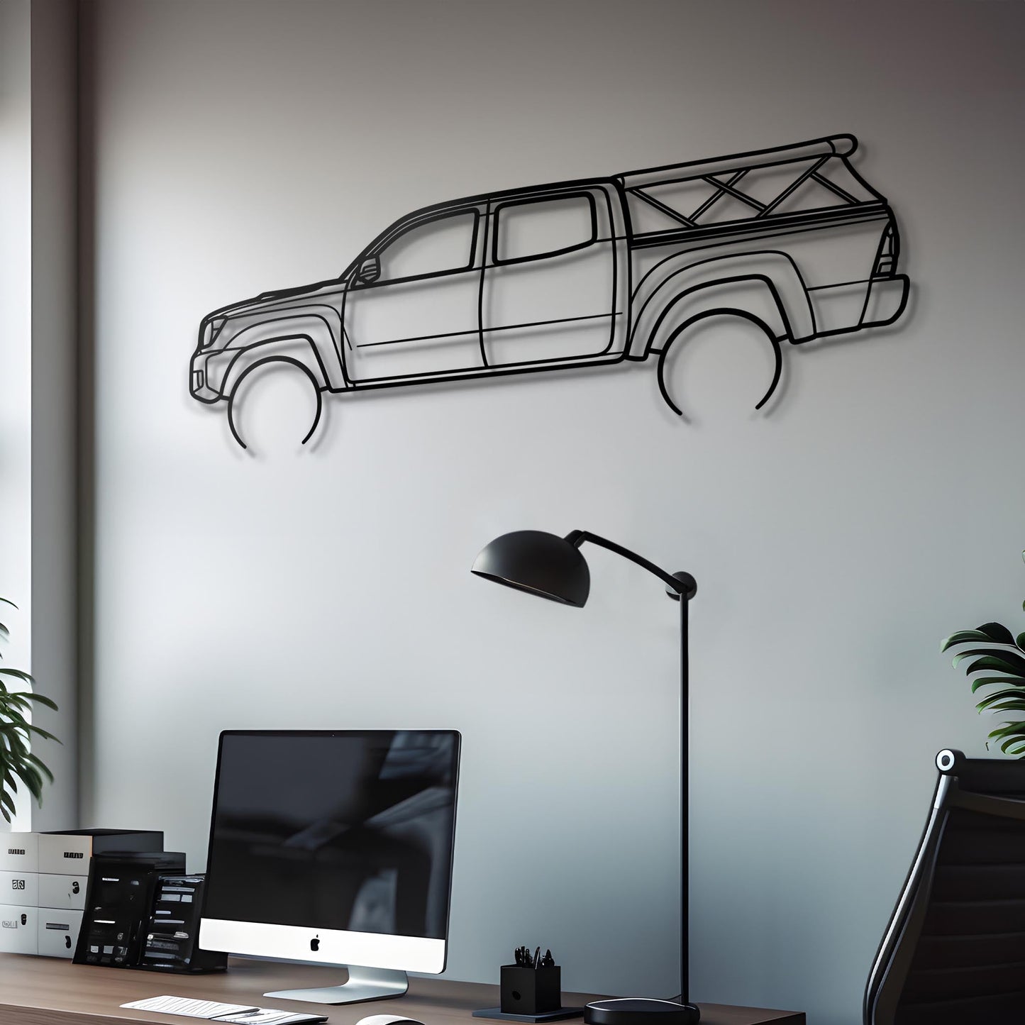 2014 Tacoma Metal Silhouette