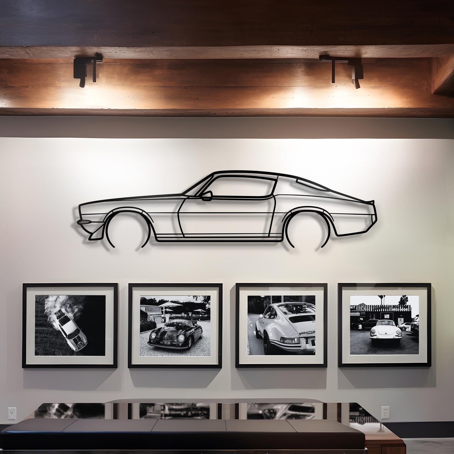 1970 Camaro Metal Silhouette