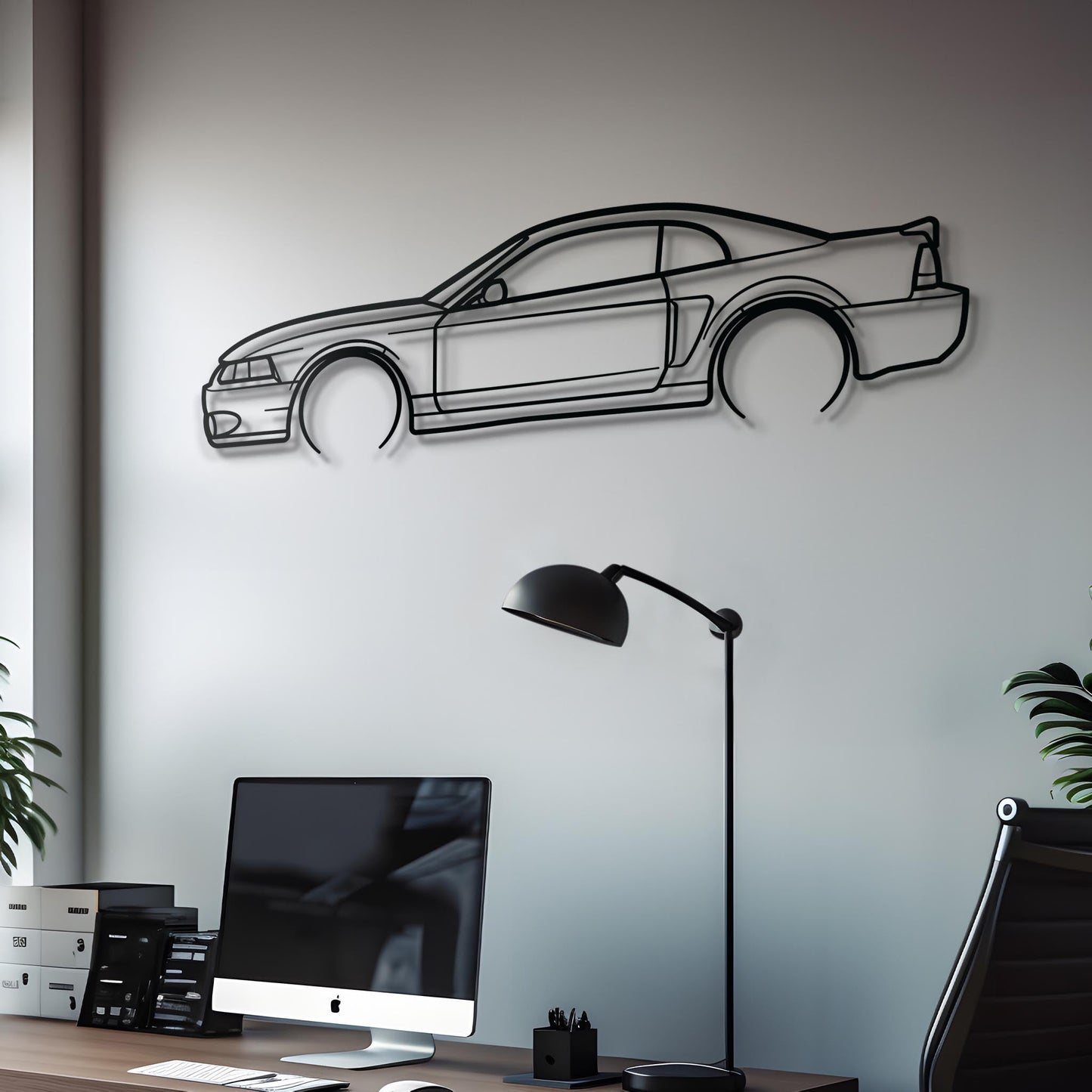 2003 Mustang Cobra Metal Silhouette