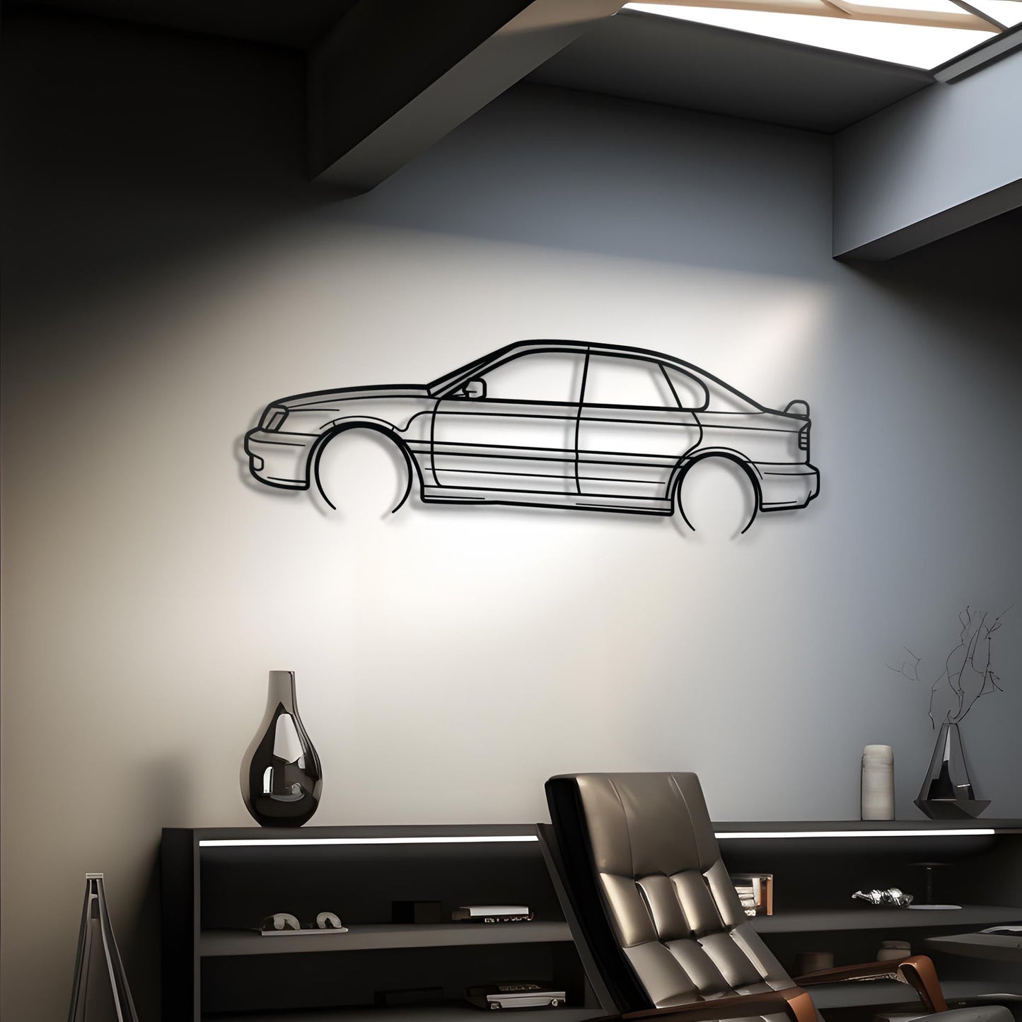 2002 Legacy GT Metal Silhouette
