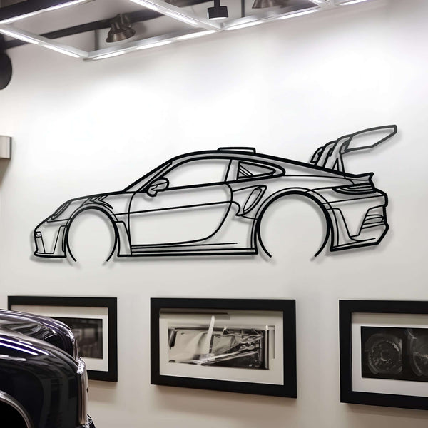 2023 911 (992) GT3 RS Metal Silhouette