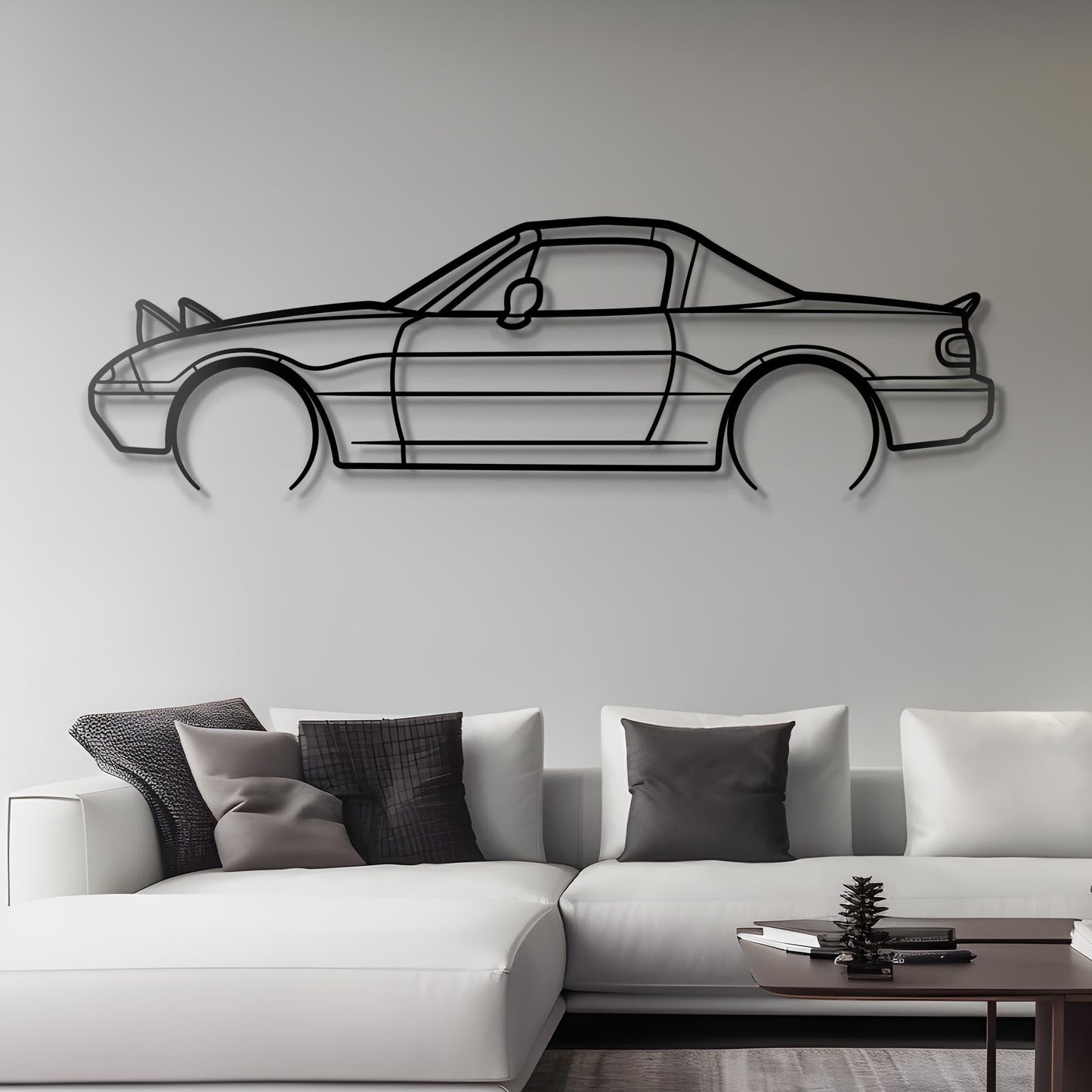 1997 Mazda Miata MX-5 NA Metal Silhouette