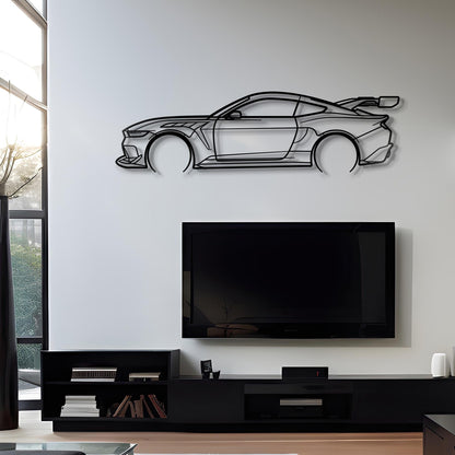 2025 Ford Mustang GTD Metal Silhouette