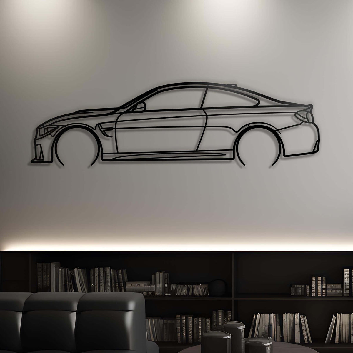 2016 M4 Metal Silhouette Steel Wall Art — Custom Laser Cut Silhouettes by Steelshape
