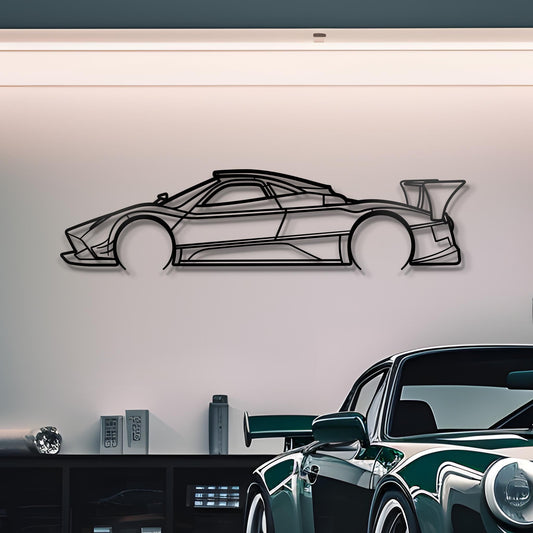 2011 Pagani Zonda R Metal Silhouette