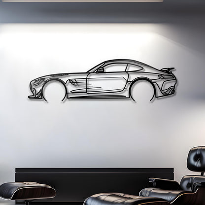 2022 Mercedes AMG GT R Metal Silhouette