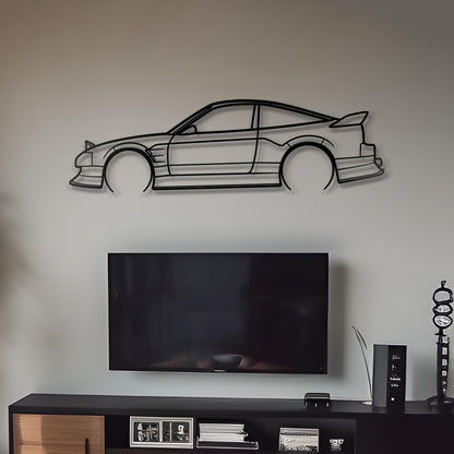 1989 Nissan 240SX Metal Silhouette