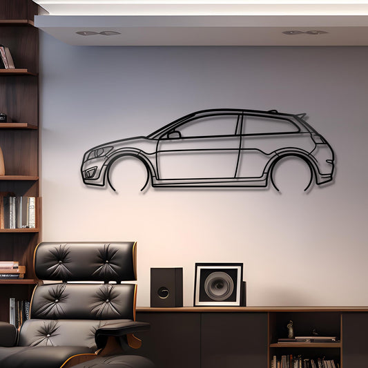 2013 Volvo C30 Metal Silhouette