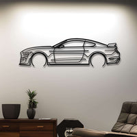 2020 Mustang Shelby GT500 Metal Silhouette