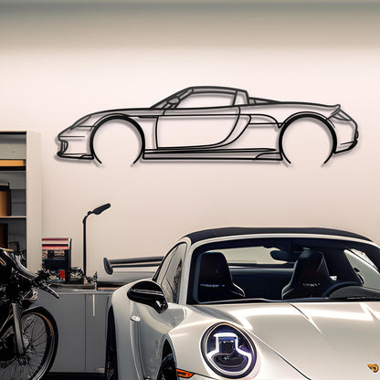 2004 Porsche Carrera GT Metal Silhouette