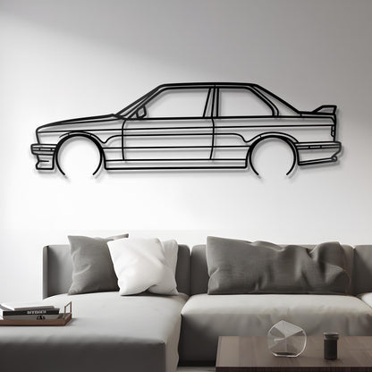 1991 BMW E30 M3 Metal Silhouette