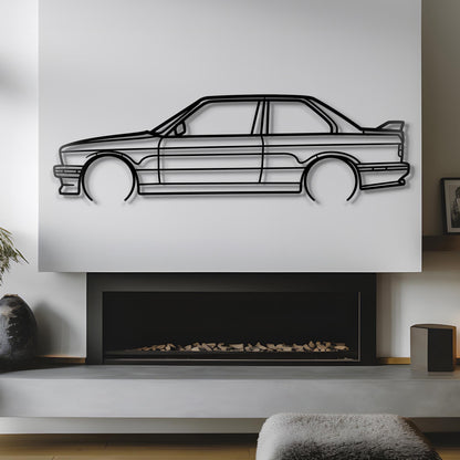 1991 BMW E30 M3 Metal Silhouette