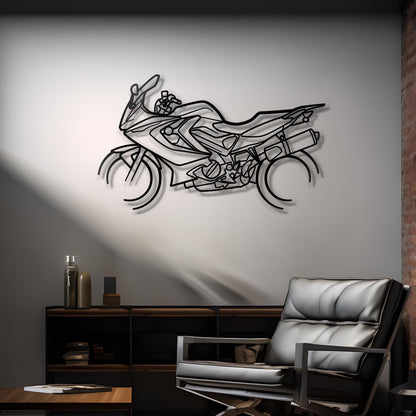 2019 BMW F 800 GT Metal Silhouette