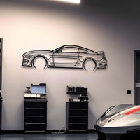 2020 Mustang Shelby GT500 Metal Silhouette
