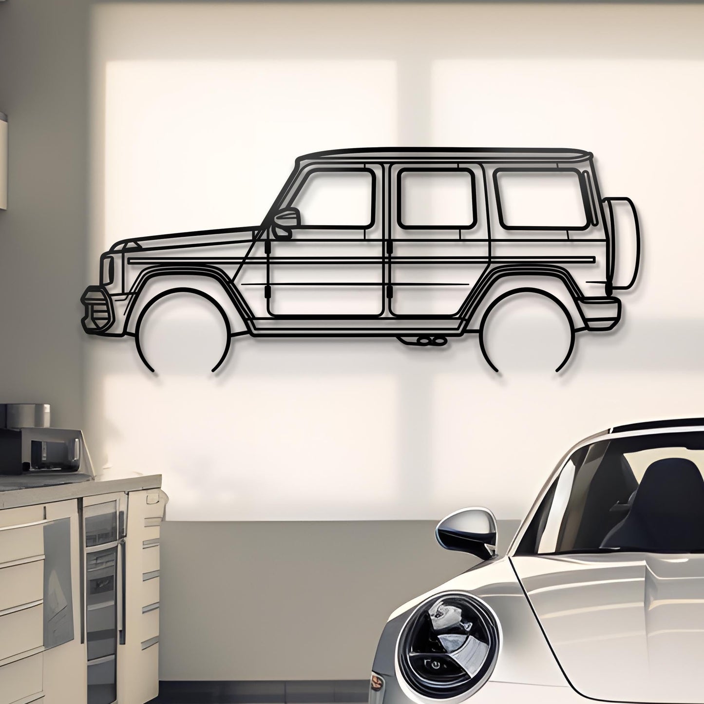 2022 Mercedes G63 AMG Metal Silhouette