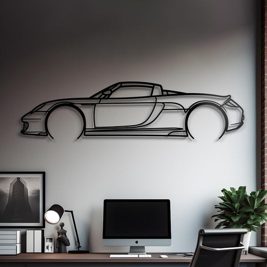 2004 Porsche Carrera GT Metal Silhouette