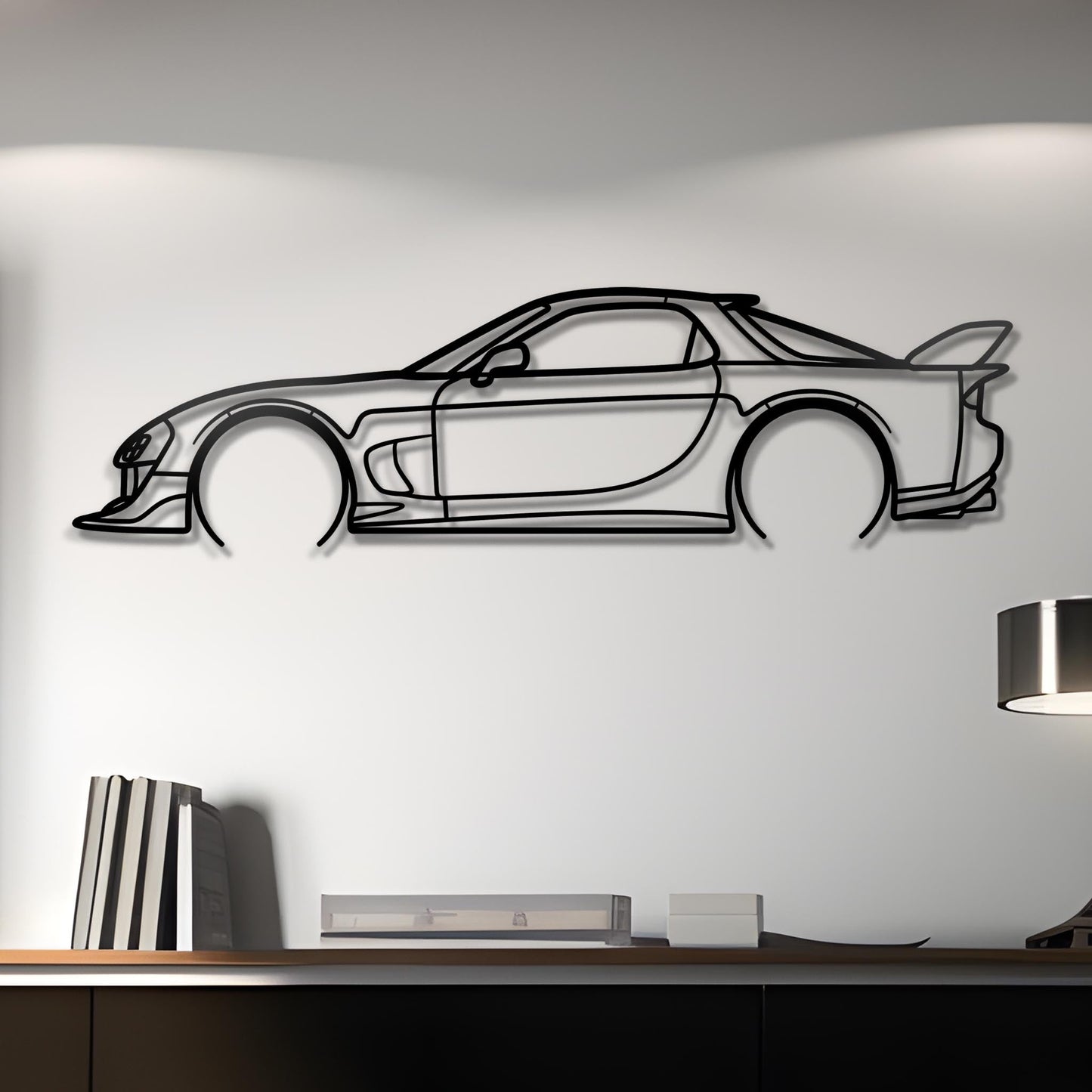 1994 Mazda RX-7 Kit Metal Silhouette