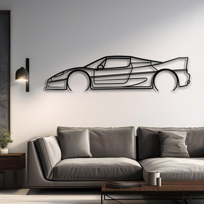 1997 Ferrari F50 Metal Silhouette