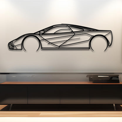 1993 McLaren F1 Metal Silhouette