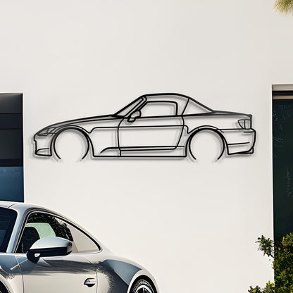 2004 Honda S2000 Metal Silhouette