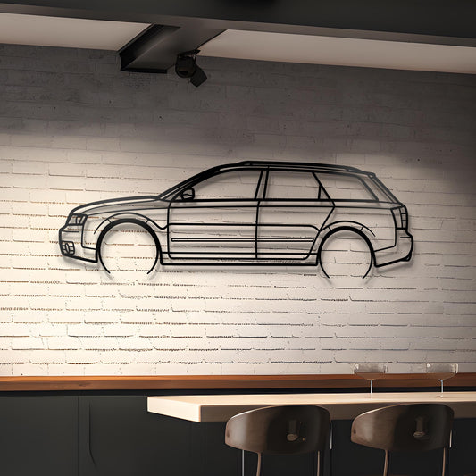 2005  S4 Avant Metal Silhouette