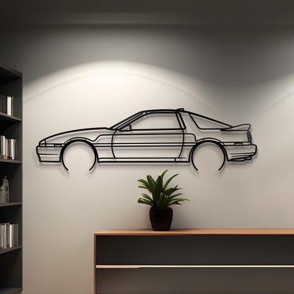 1992 Toyota Supra MK3 Metal Silhouette