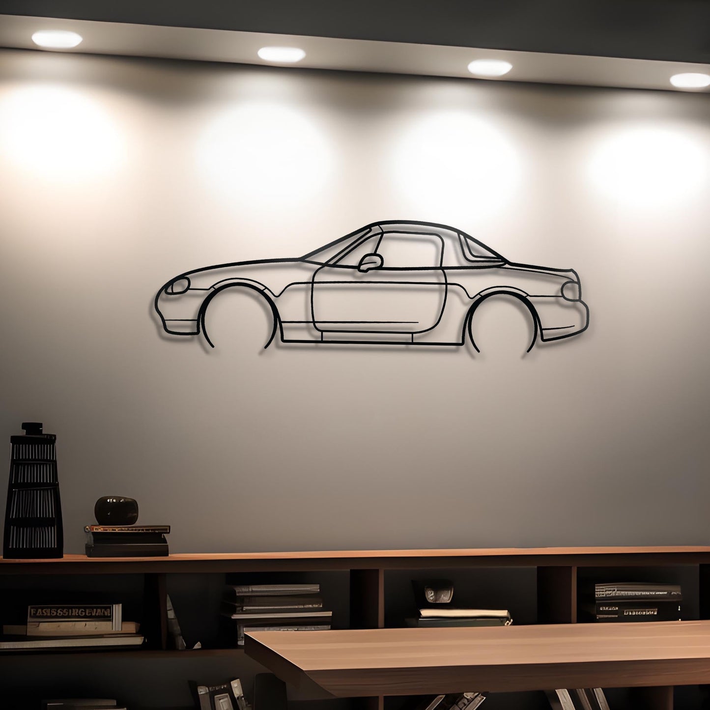 2005 Mazda Miata MX-5 NB Metal Silhouette