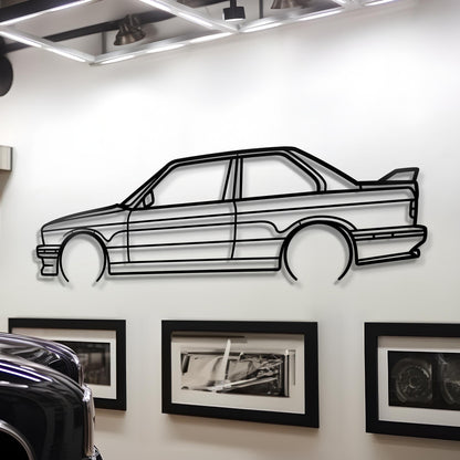 1991 BMW E30 M3 Metal Silhouette