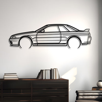 1995 Nissan R32 GTR Metal Silhouette