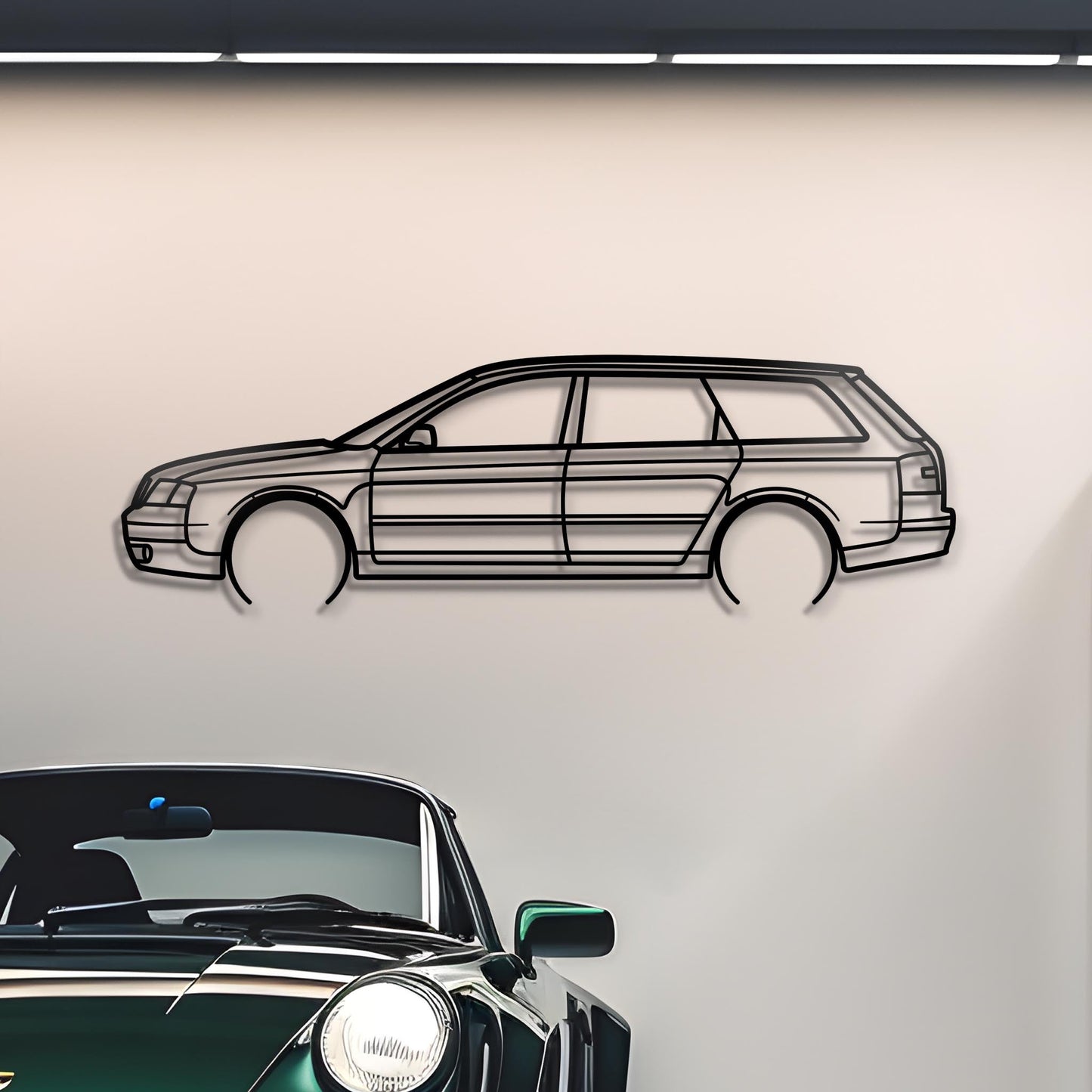 1999 Audi A6 Avant Metal Silhouette